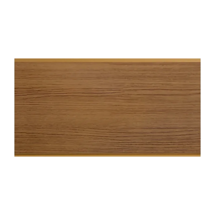 Tablilla Basic Café Oscuro sin división c/brillo 6mm*20cm*1.19m2