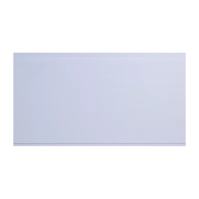 Tablilla Basic Blanca Mate sin división 20*6mm*5.95m 1.19m2