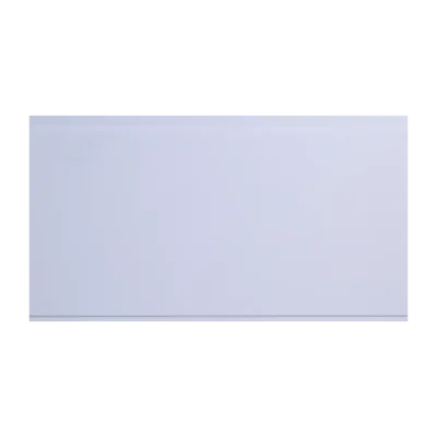Tablilla Basic Blanca Mate sin división 6mm*20cm 5.9m 1.18m2