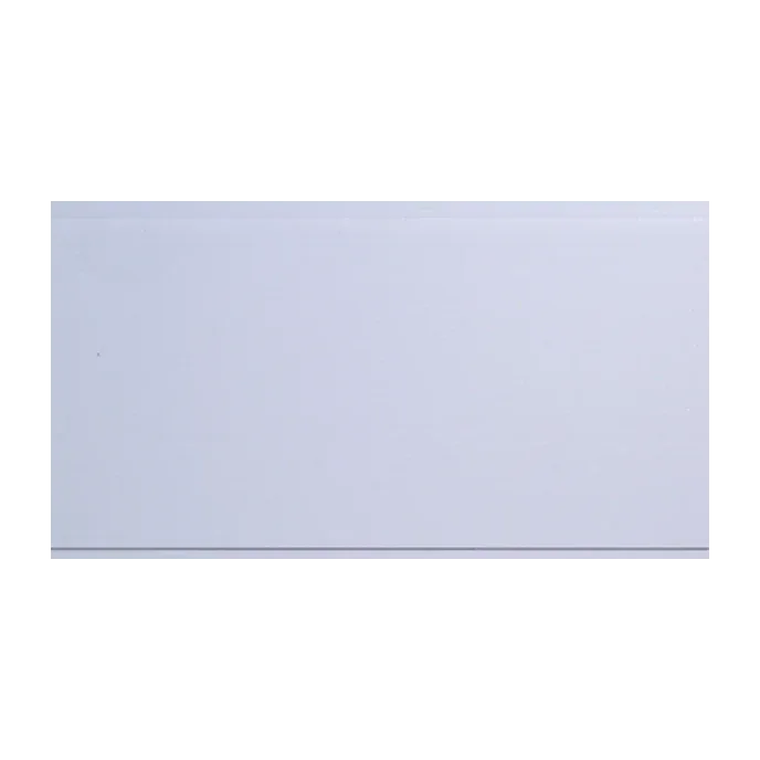 Tablilla Basic Blanca Mate sin división 6mm*20cm 1.19m2