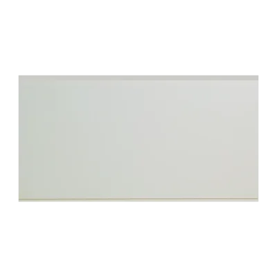 Tablilla Basic Blanca HSO sin división 20*6mm*5.95m 1.19m2