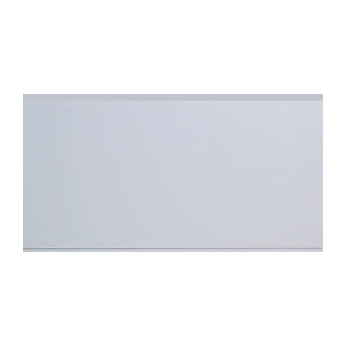 Tablilla Basic Blanca sin división 20*6mm*5.95m 1.19m2