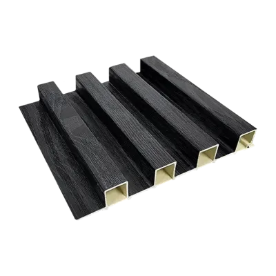 Tablilla Decorativa WPC 3 Canales Negro 2.3x16x290cm 0.464m3