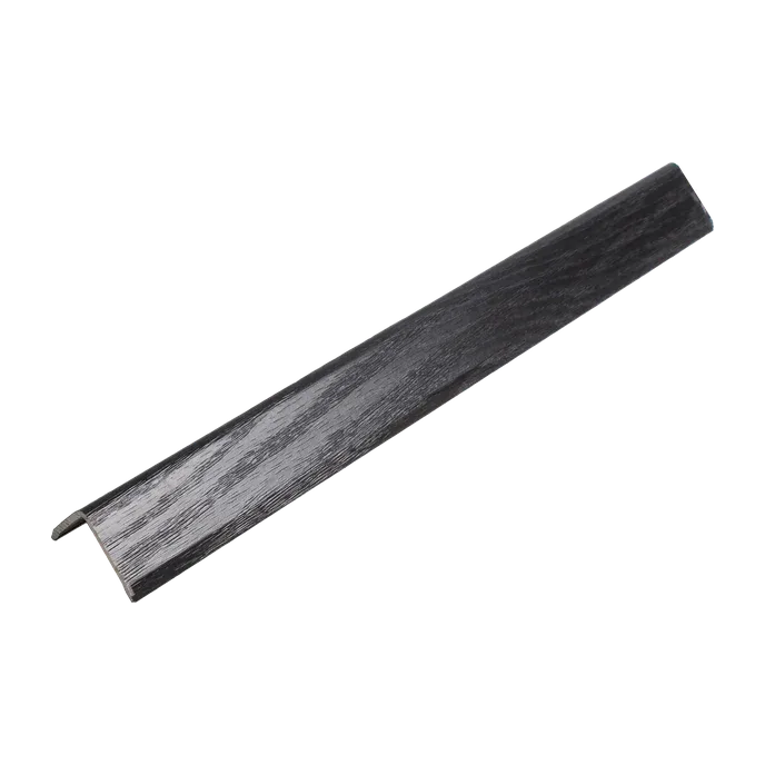 Esquinero para Tablilla Decorativa WPC Negro 2.9mm