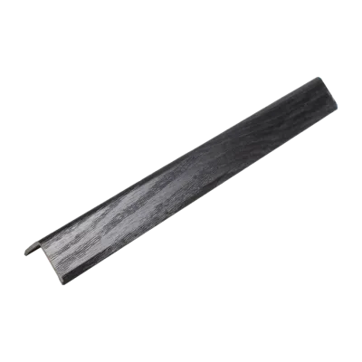 Esquinero para Tablilla Decorativa WPC Negro 2.9mm