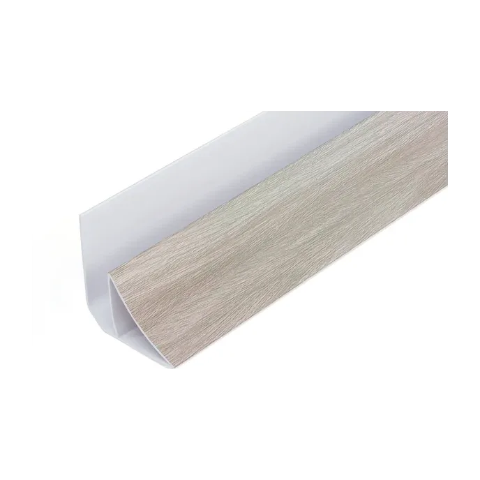 Cornisa p/tablilla Laminada Fresno Gris 5.9m