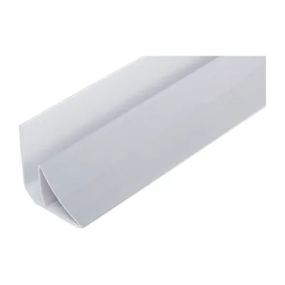 Cornisa p/tablilla Laminada Fresno Blanco 5.9m