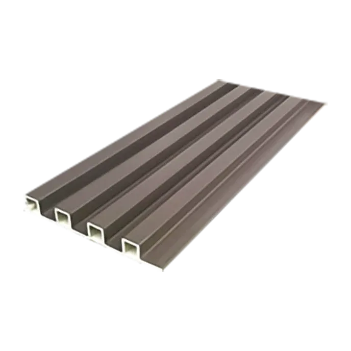 Tablilla Decorativa WPC 3 Canales Tabaco 2.3x16x290cm 0.464m2 E=10