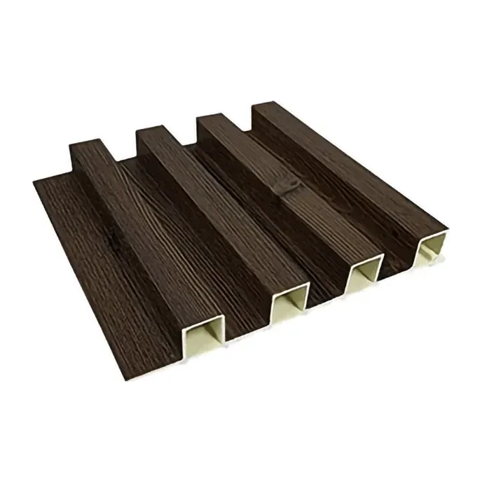 Tablilla Decorativa WPC 3 Canales Nogal 2.3x16x290cm 0.464m2 E=10