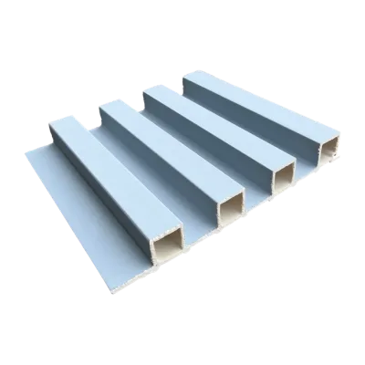 Tablilla Decorativa WPC 3 Canales Gris Celeste 2.3x16x290cm 0.464m2