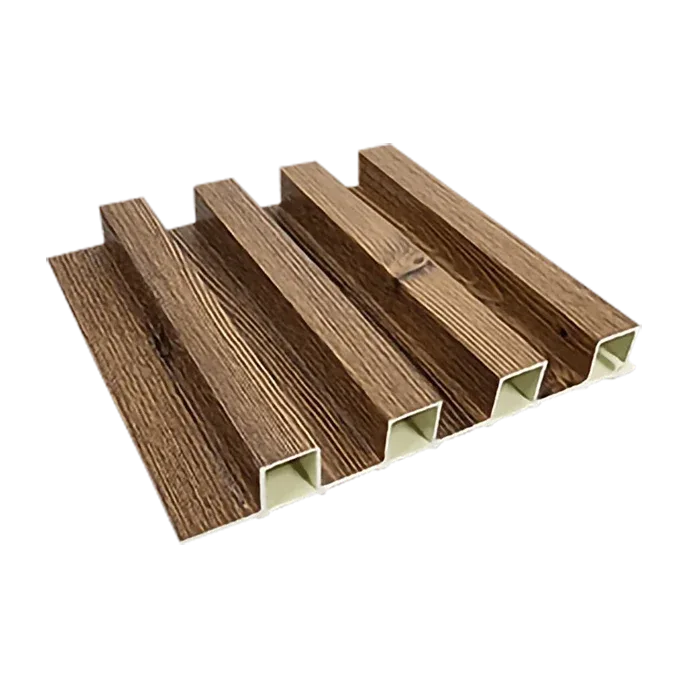 Tablilla Decorativa WPC 3 Canales Canela 2.3x16x290cm 0.464m2 E=10