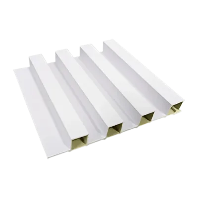 Tablilla Decorativa WPC 3 Canales Blanco Perla 2.3x16x290cm 0.464m2 E=10