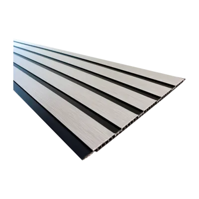 Tablilla Decorativa 5 Canales Gris 9.0.3mm 30x290cm
