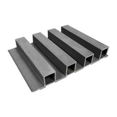 Panel Acanalado WPC Silver 3 Canales Gris 3x20x300cm