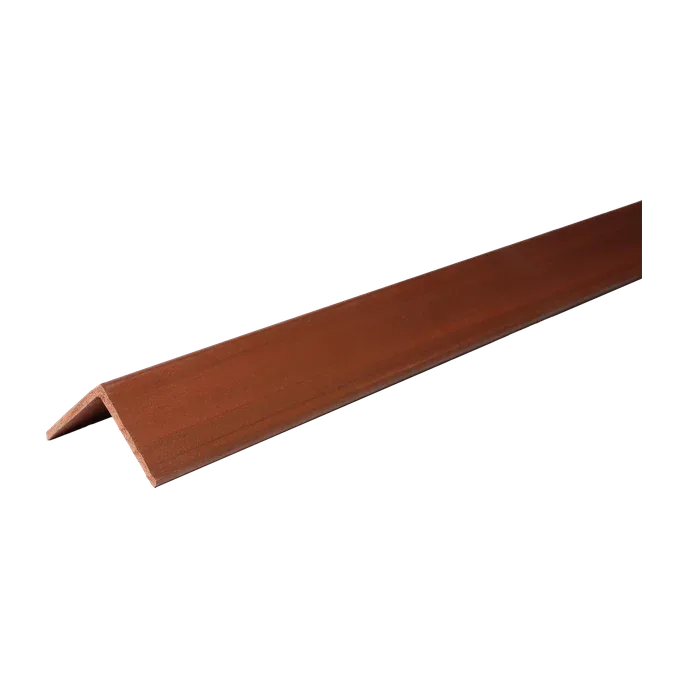 Esquinero para Panel Acanalado Silver 40x40mm Cedro