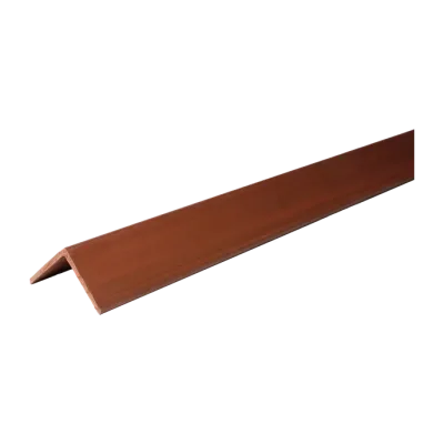 Esquinero para Panel Acanalado Silver 40x40mm Cedro