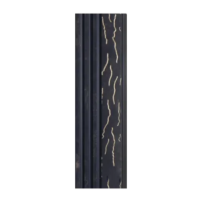 Panel Decorativo PS París Nogal/Dorado 1.2mm 12.5×2.9m