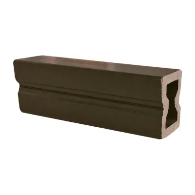 Barra Clavador Hueco Café Oscuro 2.9m