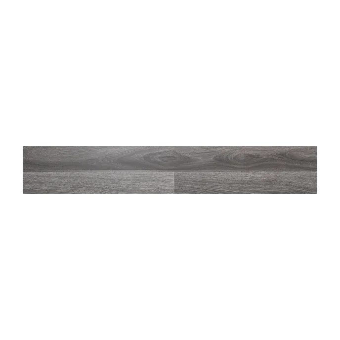 Caja de Piso Laminado Natural Gris Oscuro HDF Alto Brillo 8mm 19.8x122cm 2.41m2