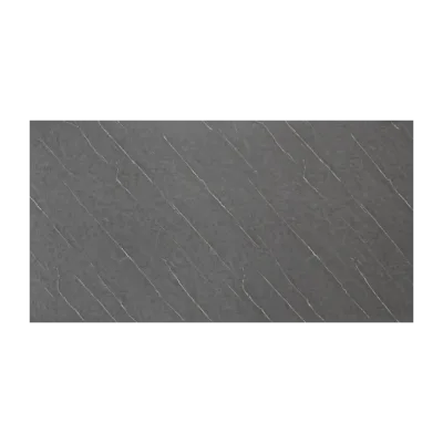 Lámina Decorativa Mármol PVC Relieve Pizarra Gris Oscuro 3mm 122x244cm