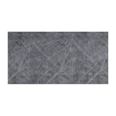 Lámina Decorativa Mármol PVC Pizarra Gris 122x244cm KL8146