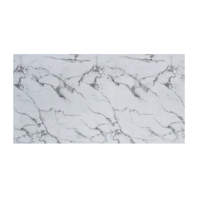 Lámina Decorativa Mármol PVC Clásico Blanco 122x244cm KL8209
