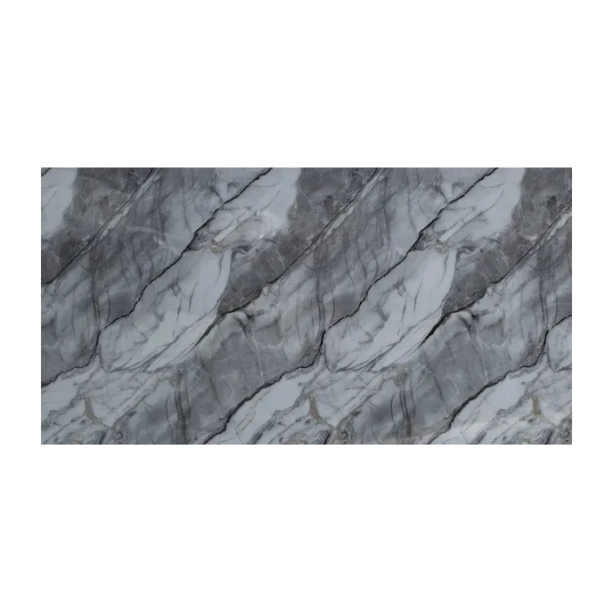 Lámina Decorativa Mármol PVC Clásico Gris 122x244cm KL8257