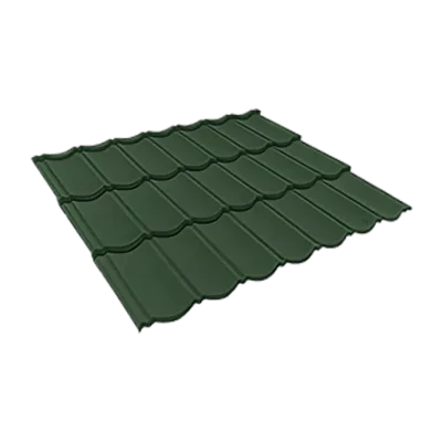 Teja Metálica Stoneroof Bond Verde 42x134cm 0.4mm