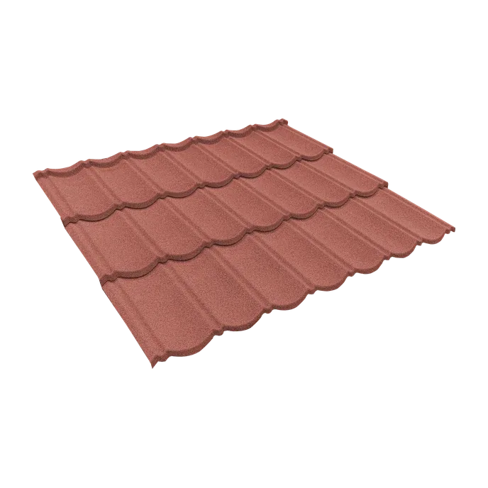 Teja Stoneroof Bond Rojo 42x134cm 0.4mm