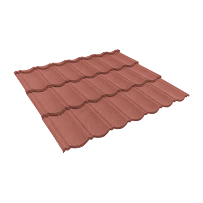 Teja Stoneroof Bond Rojo 42x134cm 0.4mm