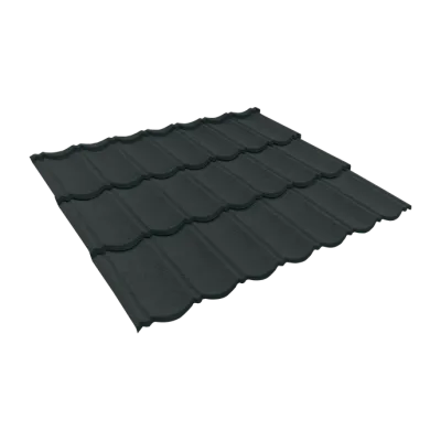 Teja Stoneroof Bond Negra 42x134cm 0.4mm